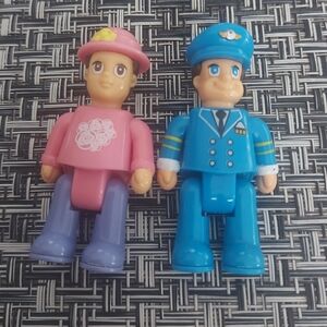 Vintage p happy figures